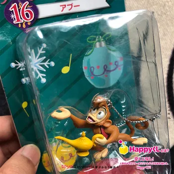 1PCS 4-9 CM Polje 2019 Japonski Božič zbirko ročnih Dekoracijo obesek Disney Aladdin Princesa Jasmina lučka Bog opica