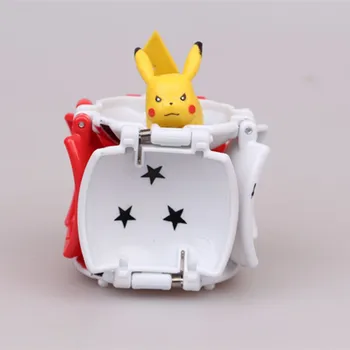 1pcs 7cm Pokemon Dejanje Slika Igrača Kawaii Pikachu Suniti Žogo Zbirateljske Model Pokeball Lutka Darilo za Rojstni dan Otroci Igrače Naključno Poslano