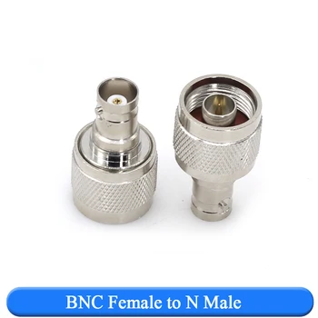 1PCS BNC N Priključki Tip Moški Ženski RF Priključek Tok Test Pretvornik Komplet Kablov za Prenos N BNC priključek