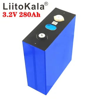 1PCS LiitoKala 3.2 v 280Ah lifepo4 baterija litij-3.2 v Litij-železo fosfat baterije za baterije DIY inverter vozila RV