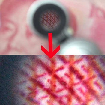 1PCS Novi Mini 60X Žep Mikroskopom Nakit Lupo Loupe Steklo LED UV Svetloba, ki je popolnoma Nova