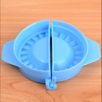 1pcs Plastičnih Cmok Plesni Kitajsko Hrano Jiaozi Maker Testo Pritisnite Cmok Pie Ravioli Roko Plesni Kuhinja Ustvarjalna Orodja DIY