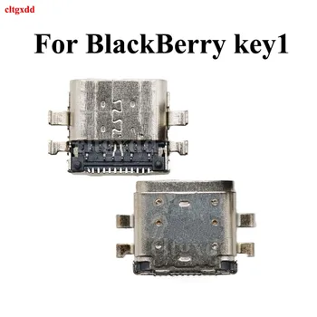 1Pcs Tip-c Polnjenje prek kabla Usb Priključek Jack Vtičnico Ženski Za Blackberry Keyone Tipka 1 2 KEY2 LE