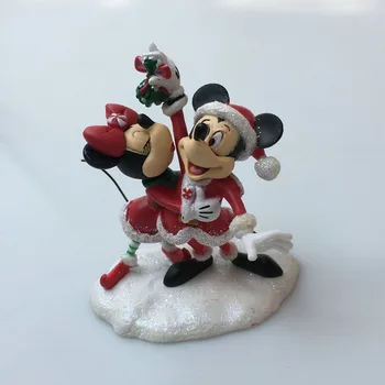 1pieces 6 cm Mickey Minnie Božična darila DIY materialov torta okraski zbirka okraski