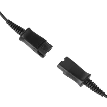2,5 mm/3.5 MM Jack za QD Dnu Kabel Združljiv Poslovnih Slušalke Hitro Odklopite Kabel z 2,5 mm Desni Kotni Vtič