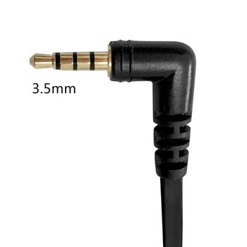2,5 mm/3.5 MM Jack za QD Dnu Kabel Združljiv Poslovnih Slušalke Hitro Odklopite Kabel z 2,5 mm Desni Kotni Vtič