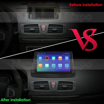 2 Din avtoradio Večpredstavnostna Video Predvajalnik Navigacija GPS Za Renault Megane 3 Fluence Android Avtomobilski Stereo sistem Glavo Enota z Okvirjem WIFI