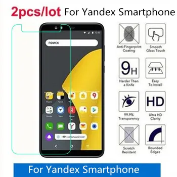 2 Kos/Veliko Za Yandex Pametni telefon, Kaljeno Steklo 9H 2.5 D Premije Screen Protector Film Za Yandex Pametni Zaščitno folijo za Steklo