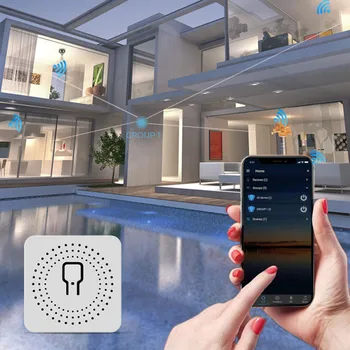 2 Način DiY WiFi Smart Luči Stikalo Rele Modul Pametnega Doma Smart Life/Tuya APP Remote Control Delo Z Alexa Echo googlova Domača stran