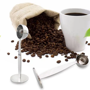 2-v-1 Kava Espresso Fižol Čaj Žlico Cafe iz Nerjavečega Jekla Kave Spreminjati Merilno Žlico Zlorabiti Kava Čaj Kuhinja Orodja