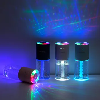 200 ML zraka vlažilnik domov avto USB steklenico aromaterapija romantično LED nočna lučka škropilnica ustvarjalne čarobno kristalno čistilec zraka