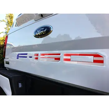 2019 Najbolje prodajanih MDATT Vstavite Črke za Ford F150 2018-2019 - 3M Lepilo & 3D Postavljeno vrata prtljažnika Nalepko Črke