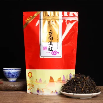 2020 Dian Hong Črni Kitajski Čaj Znanih Yunnan Dianhong Vrečko Paket