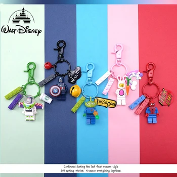 2020 Disney Mickey Mouse Igrača Zgodba Woody Buzz Lightyear Šiv Dejanje Slika Keychain Slika Lutka Igrače Moški Ženske Keyring Darila