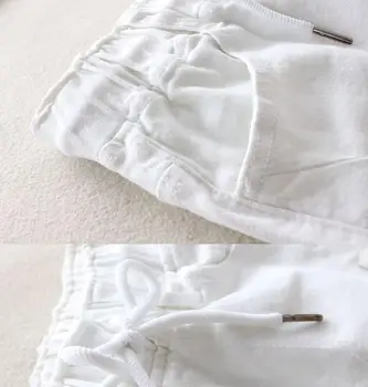 2020 poletje Bele elastične visoko pasu denim krilo ženske slim paket hip a-line jeans mini krilo