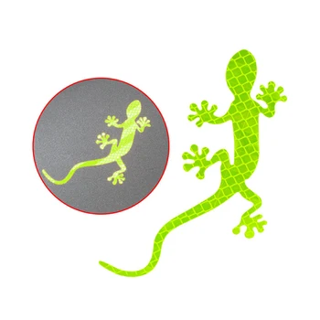2020 Vroče Avto Odsevna Trakova Gecko Obliko Opozorilni Trak Reflektor Nalepke Nalepke Označi za Nočno Vožnjo J99