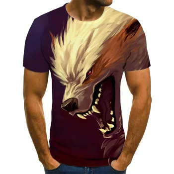 2020 zanimivo natisnjeni T-majice za moške priložnostne kratek rokav O-vratu moda 3D majice za moške in ženske, visoka kakovost, T-majice