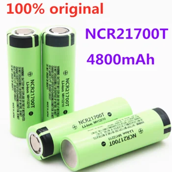 2021 21700 NCR21700T Litijeva Baterija za ponovno Polnjenje 4800mAh 3,7 V 40A Visoko-praznjenje Baterije High-drain Li-ionska Baterija