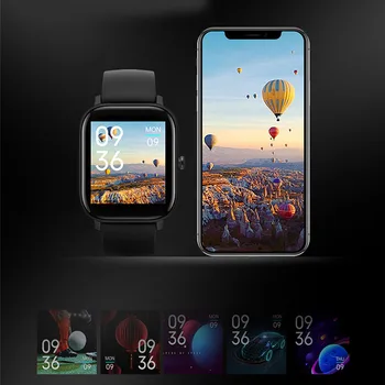 2021 Bluetooth Klic Pametno Gledati 1.68 Palčni Šport Smartwatch Moški Ženske Spanja Srčnega utripa Nepremočljiva Ure Za IOS Android