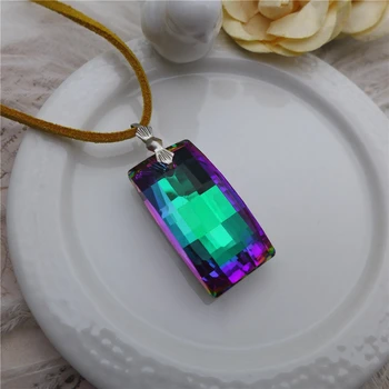 2021 cystal ogrlico, obesek čarobne gumbe za nakit, izdelava Pravokotnik kristali spusti DIY Uhani, Ročno pribor za ženske 12pcs