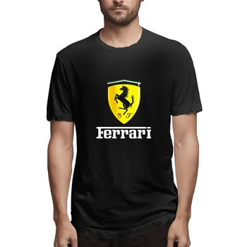 2021 italijanski Avto 3D Logo Natisnjeni T-shirt za Moške in Ženske, Modni Priložnostne T-shirt Poletje Kratek Sleeve Zgornji del Velikost