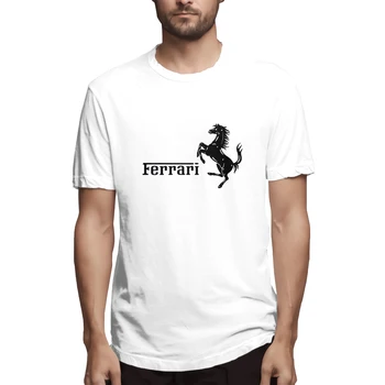 2021 italijanski Avto 3D Logo Natisnjeni T-shirt za Moške in Ženske, Modni Priložnostne T-shirt Poletje Kratek Sleeve Zgornji del Velikost