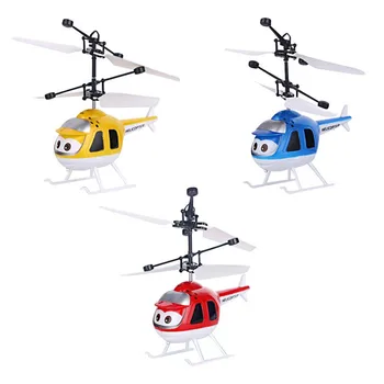 2021 Mini Infrardeči Senzor Helikopter 3D Zrakoplova Žiro Helicoptero Električni Mikro Igrača Helikopter Darilo Za Otroke