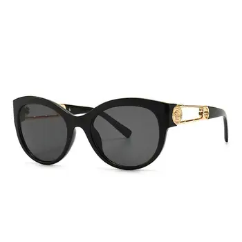 2021 Moda ovalne sončna Očala Ženske Luksuzne blagovne Znamke varnost pin sončna Očala Ženski Ogledalo Odtenki Ženske Oculos De Sol Feminino