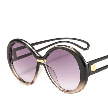 2021 Moda Prevelik Krog sončna Očala Ženske Letnik Pisane Ovalne Leče za Očala Priljubljenih Moških sončna Očala Odtenki UV400