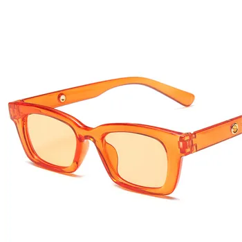 2021 Modi Nove Majhen Pravokotnik sončna Očala Ženske Retro Kvadratnih sončna Očala Moški Letnik Sonce Stekla blagovne Znamke Oblikovalec Očala UV400
