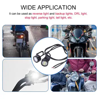 2021, Nov Izdelek Vroče Prodaje 2pcs 5630 SMD LED motorno kolo Krmilo Pozornosti Smerniki Teče Luči za Dnevno Vožnjo Svetlobe