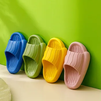 2021 nov otroški sandali poletje barva risanka debelo dno non-slip kopalnica zaprtih plastične copate ERTONGXINKUAN