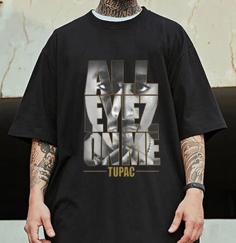 2021 Nov Super 2pac Rap T Majice, tiskanje O-Vratu Kratek Rokav Redno Mens Vrh Kakovosti Moških Playboi Carti Hip-Hop Majica bombaž