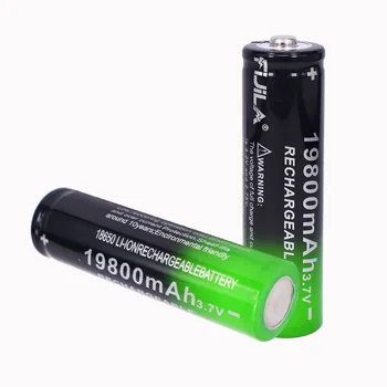2021 NOVO 1~ 10PCS 18650 baterijo 3,7 V, 19800 mAh batera recargable de Li-Ion par linterna LED Caliente Nueva de Alta Calidad