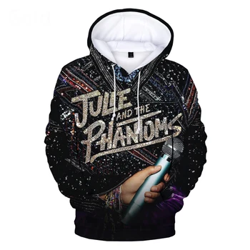 2021 Novo Julie in Phantoms Hoodie 3D Tiskanja Trenirka Moški Ženske Hip Hop Hoodie Sweatshirts Hip Hop Ulične Oblačila
