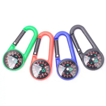 2021 Novo Trmast Plastičnih Kompas Keychain Nepremočljiva Pocket Size Key Ring Dekor Kampiranje Na Prostem Avanturo Reševalno Opremo