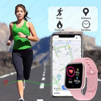 2021 Pametne Ročne Ure Moške, Ženske Smartwatch Srčni Utrip Korak Kalorij Fitnes Sledenje Športna Zapestnica Za Apple, Android Smart Watch