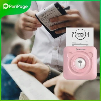 2021 PeriPage Foto Žep Termični Tiskalnik Mini Prenosni Termični Tiskalnik Papir za Tiskanje Brezžična tehnologija Bluetooth Android, IOS Tiskalniki