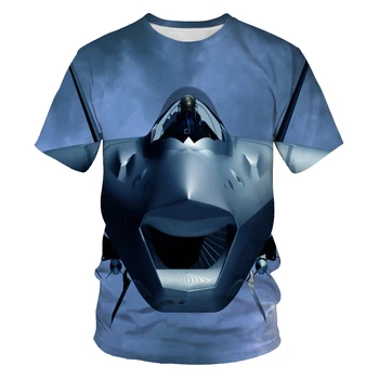 2021 Poletne Moške Udobno Kratek Rokav T-Shirt Moda Priložnostne 3D Lepo Pokrajino Serije Vzorcev iz Različnih Držav