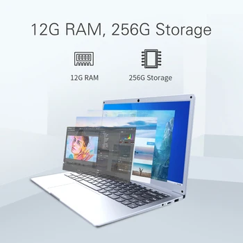 2021 Skakalec EZbook S5 12GB 256GB Premium Prenosnik 14 Palčni, 1920*1080 IPS Zaslon Intel Celeron Ultra Slim Laptop Z Windows 10