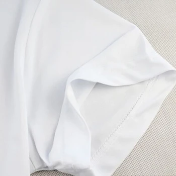 2021 Tshirt Harajuku Modrega Metulja Print Vouge majica s kratkimi rokavi Ženske Ulzzang vrhovi bela Tee ženski Modni T-shirt Kratek Rokav Tees