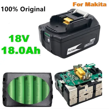 2021New BL1860 Polnilna Baterija 18V 18000mAh Litij-ion baterija za Makita Baterija 18v BL1840 BL1850 BL1830 BL1860B LXT 400+polnilec