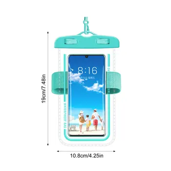 2021New Univerzalno Nepremočljiva Telefon Primeru Za IPhone 12 11 Pro Max 8 7 Huawei Xiaomi Redmi Samsung Vode, ki so Dokaz Vrečko Kritje Zaščitnik