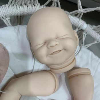 21inch Rodi Punčko Kit Alisha Priljubljena Sladek Obraz Nasmejan Baby DIY Komplet Prerojeni Unpainted Lutka Padec Ladijskega prometa
