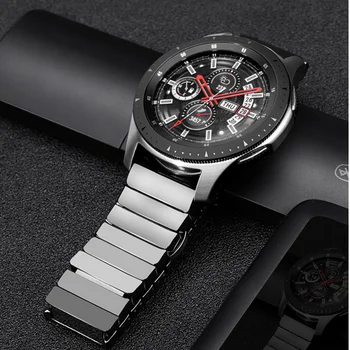 22 mm watch band Za Samsung Galaxy watch 3 45 mm trak 46mm/Prestavi S3 zapestnica Huawei watch GT/2/2e 46mm 22 mm Keramični trak