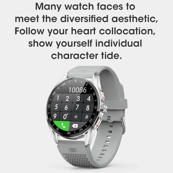 24 ur Srčnega utripa 360*360 HD IPS zaslon Bluetooth Klic Pametno Gledati ip68 Šport Fitnes tracker z dolgo življenjsko