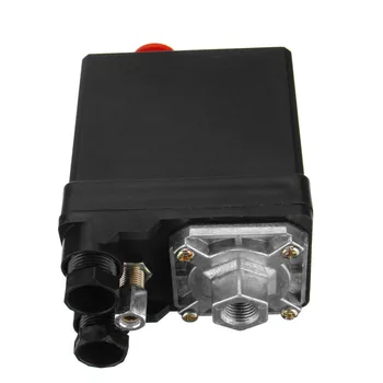 240V/380V Stikalo AC Regulator Težka Zračni Kompresor Črpalka Črpalka Zrak regulacijskega Ventila 7.25-125 PSI z Merilnik Tlaka