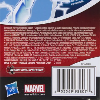 27 cm Hasbro MARVEL TITAN JUNAK SERIJE Spider-Man Elektro PVC Akcijska Figura, Zbirka Model Igrače Darilo