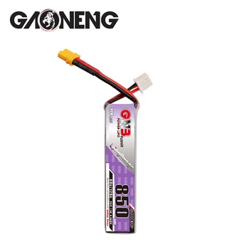 2PCS Gaoneng GNB 2S 850mAh 7.6 V 60C HV Lipo Baterije z XT30 Plug za Happymodel FPV Dirke Cine Vzklikniti BetaFPV Brnenje RC Deli