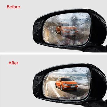 2Pcs nov avto rearview mirror nepremočljiva in anti-fog film Za Cadillac SRX CTS Lexus IS250 RX300 RX350 NX Mercedes W211